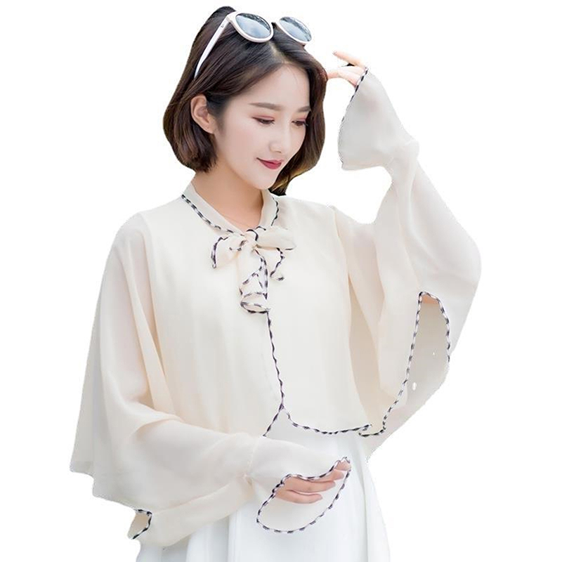 Summer Clothing Wraps - 야외 라이딩 캐슈 프린팅 자외선 차단