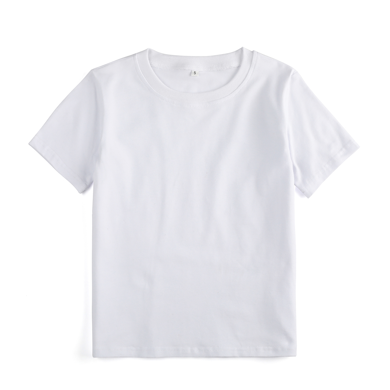 어린이 반팔 퍼프 소매 95% 코튼, 두꺼운 화이트,  - Summer Clothing Wholesale 리뷰 및 가격